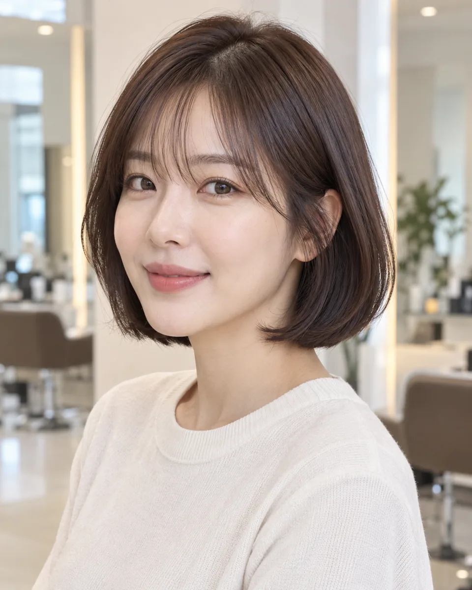 C컬 단발